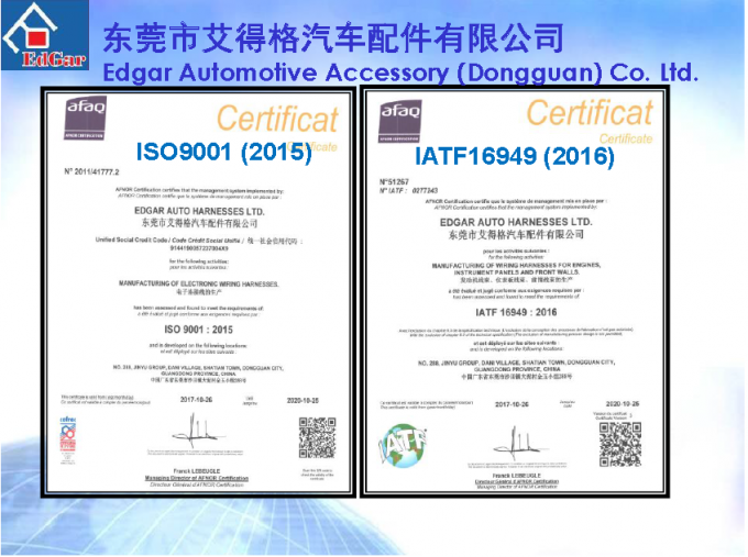 Edgar Auto Harnesses LTD