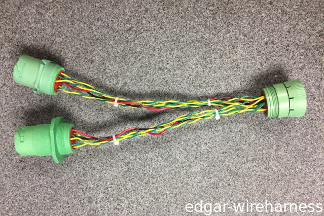 Edgar wireharness|CAT Industrial Diagnostic Connector|9-position|J1939 OBD|